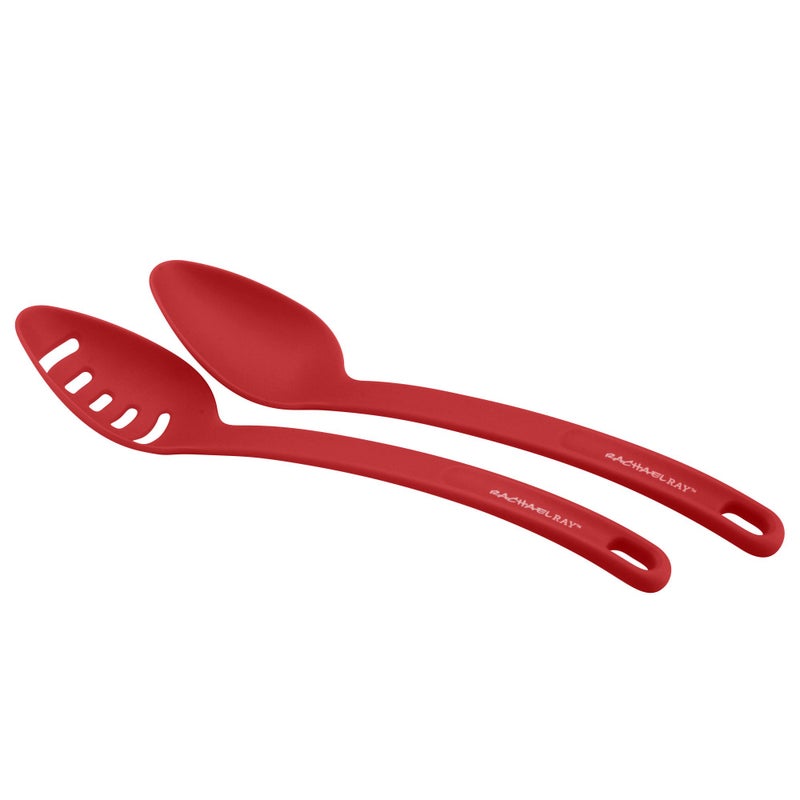 Rachael Ray 46408 Nylon Nonstick Set, Red, 6-Piece, Tools and Gadgets, One Size - Image 3
